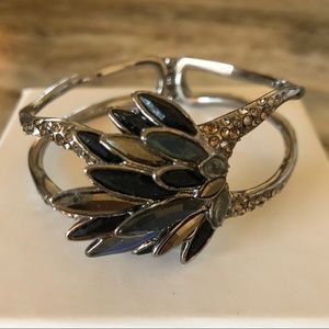 UNIQUE! Alexis Bittar crystal bracelet & earrings